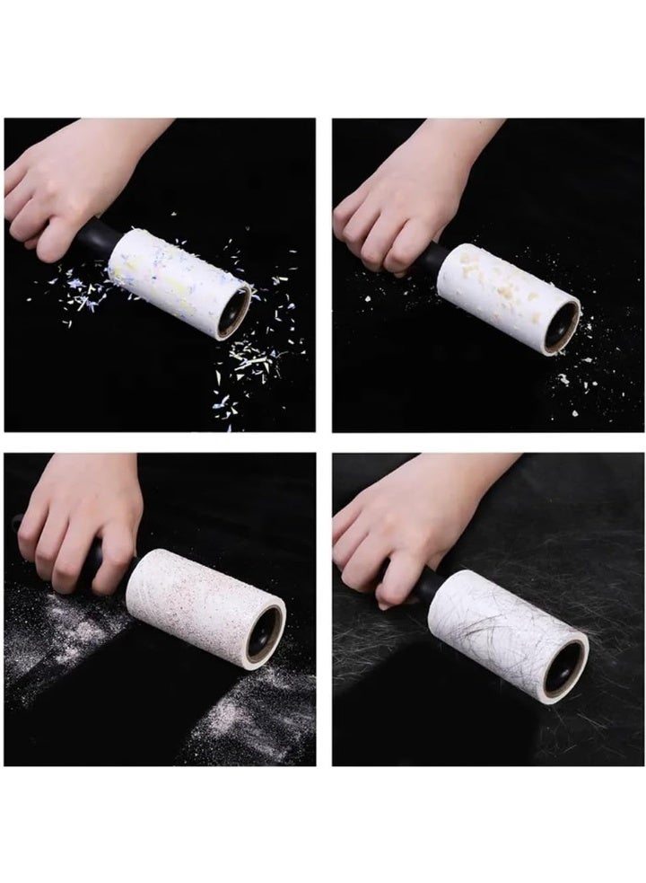 Elegancy Pet Hair Lint Roller for Clothes Furniture and Laundry Professional Sticky Hair Remover with 2 Refills - Image 4